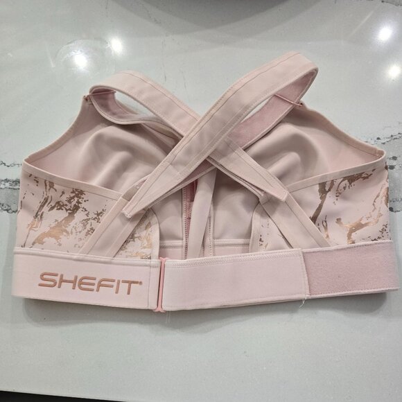 Shefit Women Ultimate Sports Bra With Adjustable Fit & Zip Front Closure SZ 1Lux - Picture 8 of 14